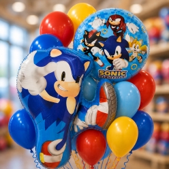 Sonic Deluxe Balloon Bouquet